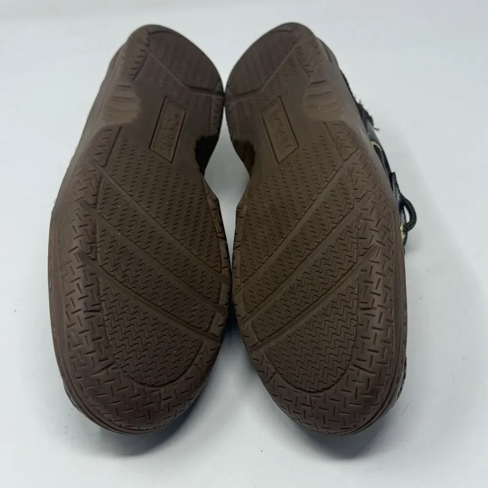 Sperry Top Sider Billfish Boat Shoes Mens 8 M Brown Leather 3 Eye Preppy Casual
